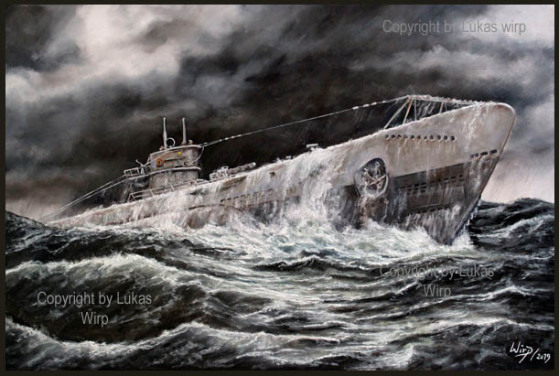 Deutsches U-Boot. U-Boot Waffe, Ritterkreuz