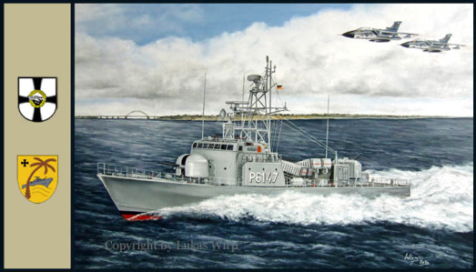 Bundeswehr Schnellboot der Tiger Klasse