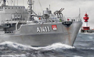 Versorgungs Schiff A1411 Hamburg Bild