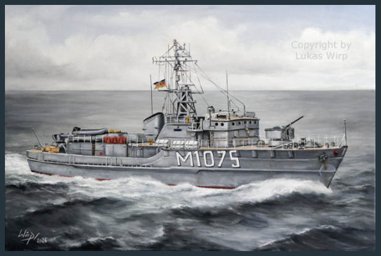 Bilder von Bundeswehr Minenjagdbooten