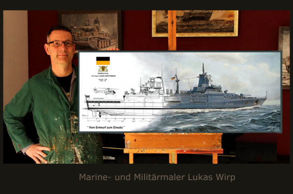 Marinemaler Lukas Wirp Gemaelde